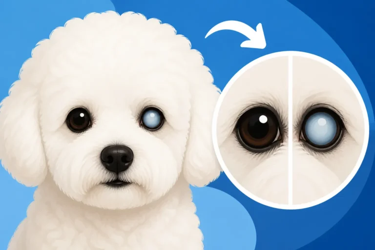 The Age Cataracts Appear in a Bichon Frise