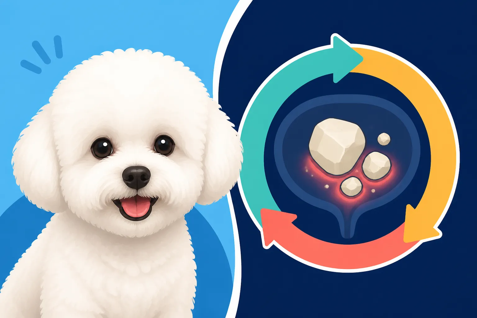 How Often a Bichon Frise's Stones Return