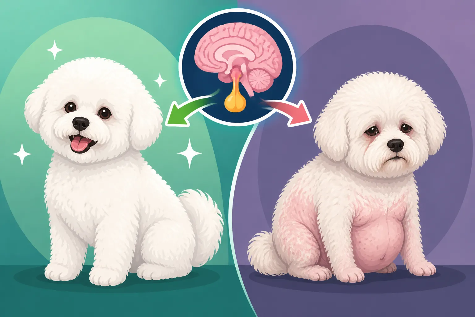 What Pituitary Cushing's Does to a Bichon Frise