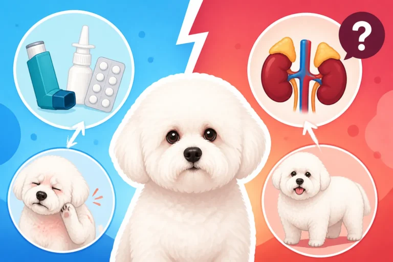 Whether Allergy Steroids Give a Bichon Frise Cushing's