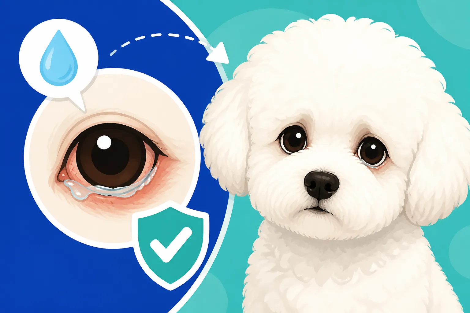 Whether a Bichon Frise Gets Dry Eye