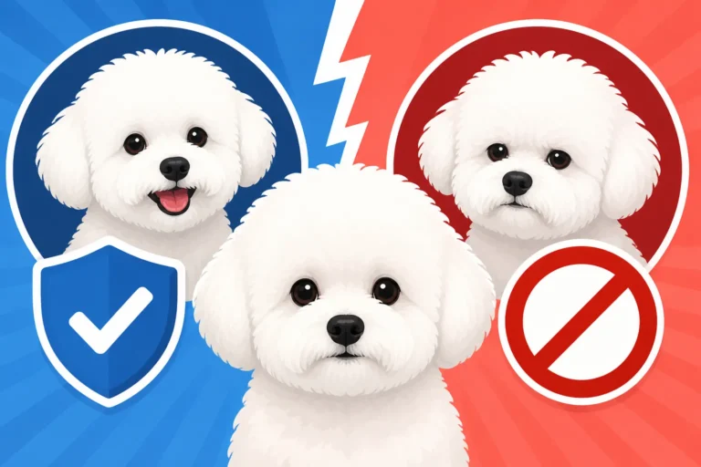 Whether Male Bichon Frises Block More Often