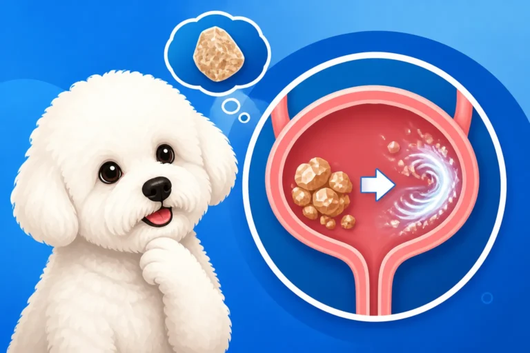 Whether Oxalate Stones Dissolve in a Bichon Frise