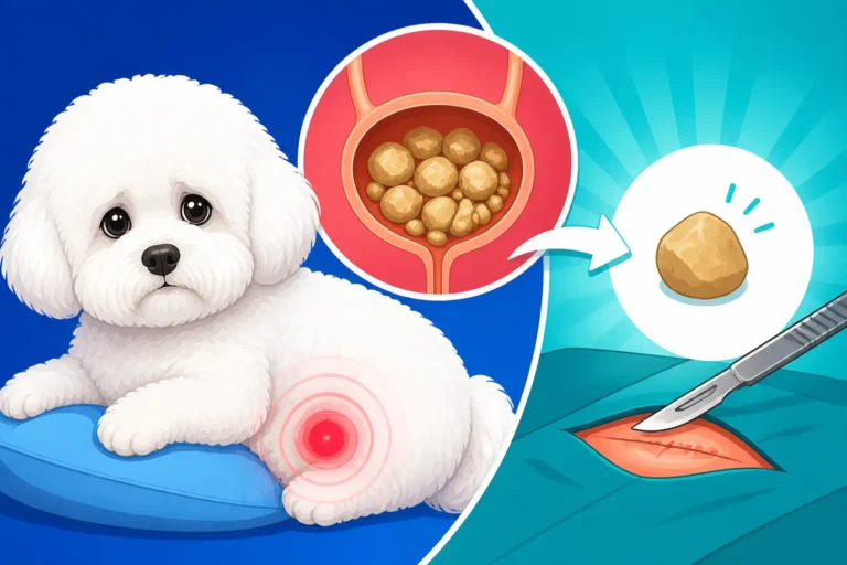 Why a Bichon Frise's Stones Must Be Cut Out