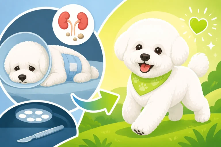 Whether a Bichon Frise Recovers Quickly From Stone Surgery