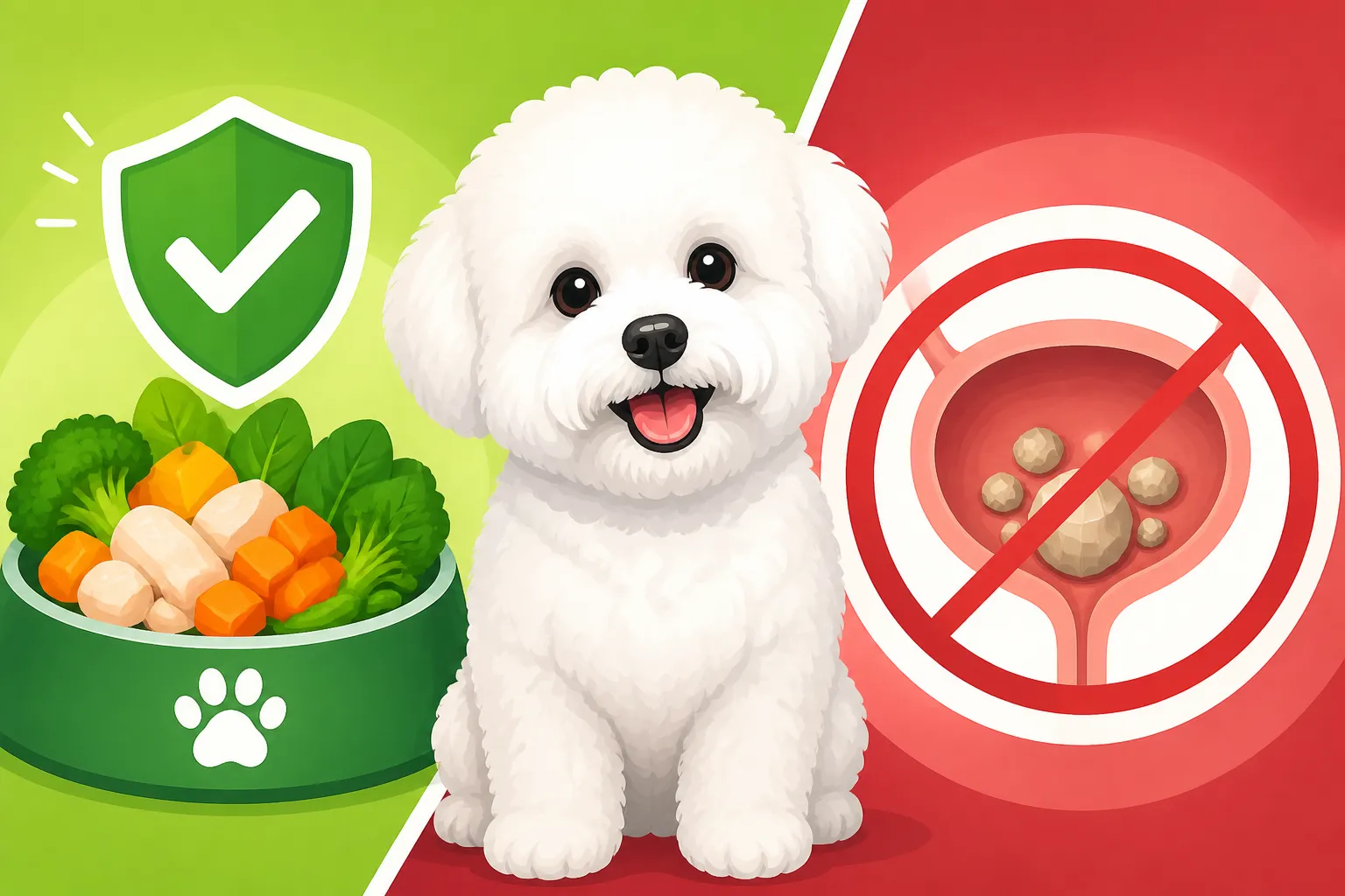Whether Diet Alone Stops a Bichon Frise Reforming Stones