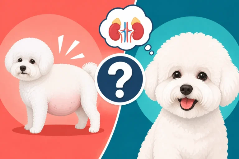 Whether a Pot Belly Means Cushing's in a Bichon Frise