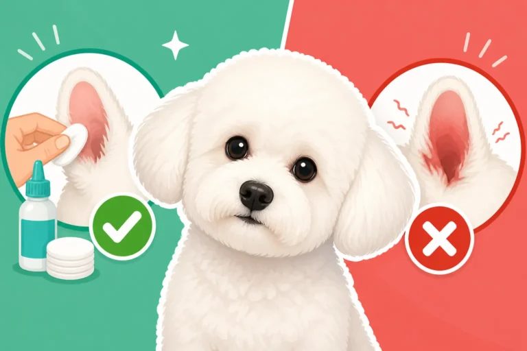 Whether a Bichon Frise's Ears Need Treating Constantly