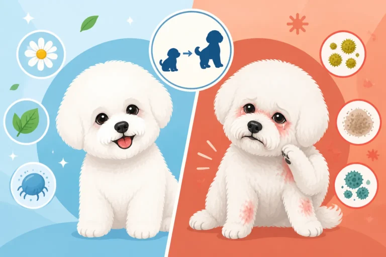 Whether a Bichon Frise's Allergies Get Worse With Age