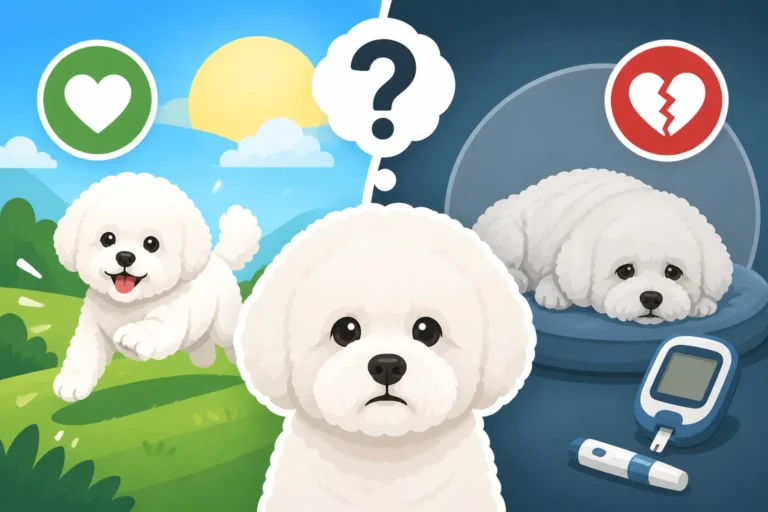 Whether Diabetes Shortens a Bichon Frise's Life