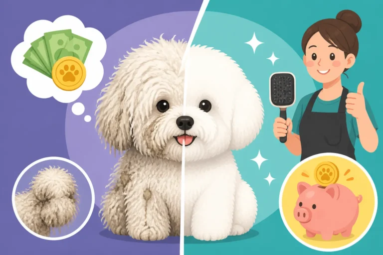 Whether a Groomer Charges Extra for a Matted Bichon Frise