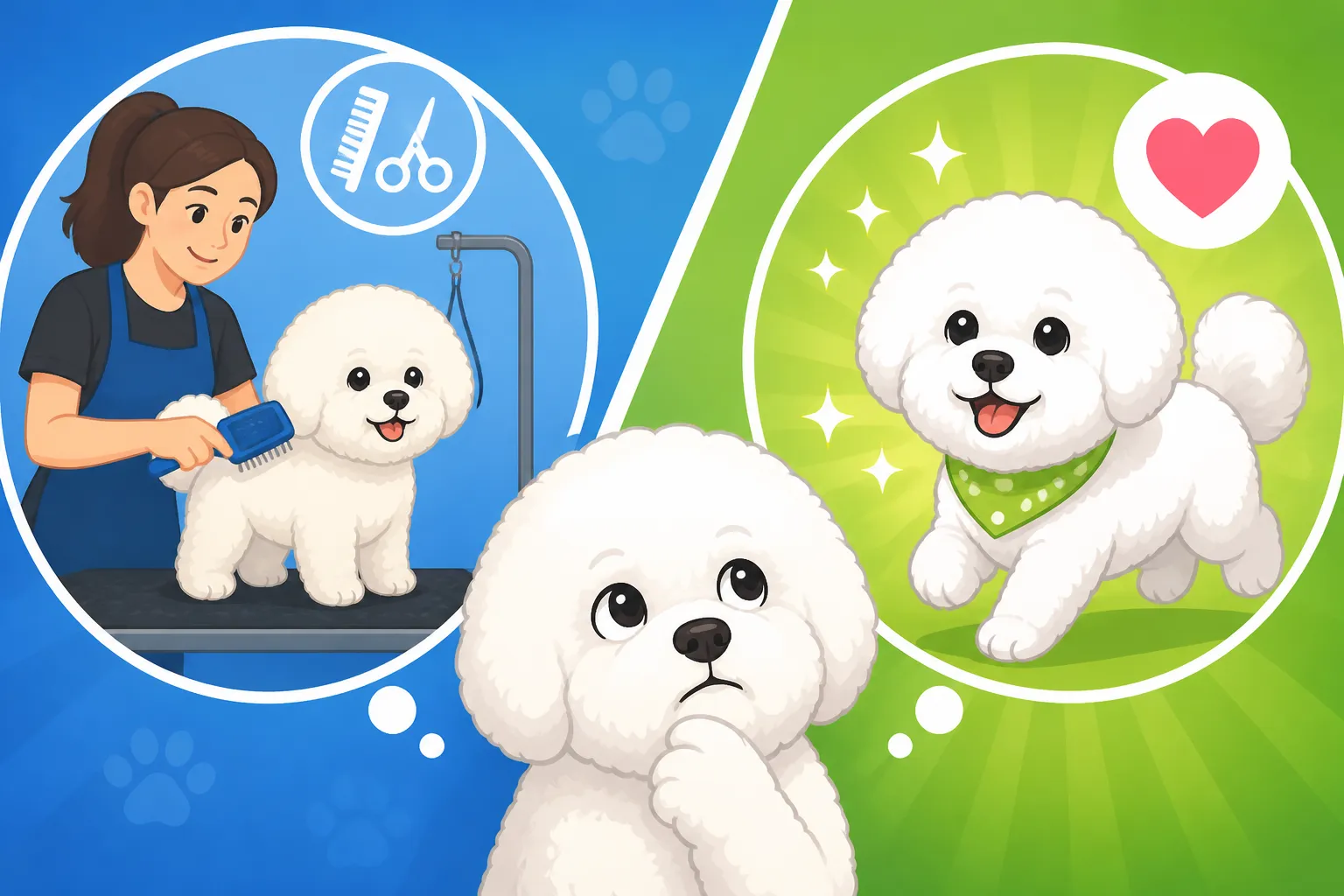 Whether a Grooming Course Pays Off for a Bichon Frise Owner
