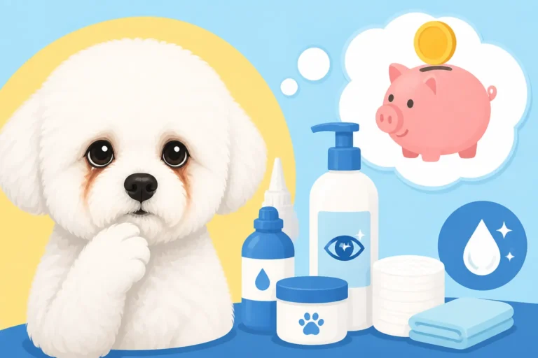What Tear Stain Products Cost a Bichon Frise Owner