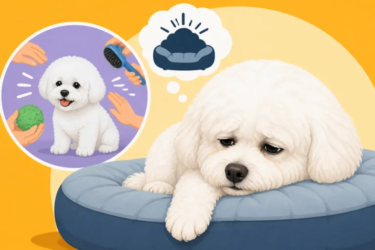 Knowing When an Old Bichon Frise Has Had Enough