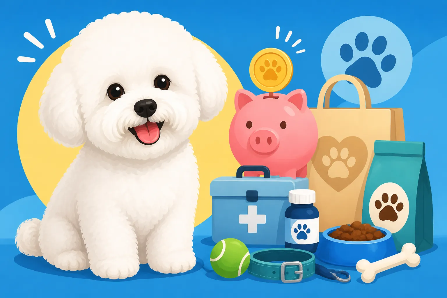 What a Bichon Frise's First Year Costs