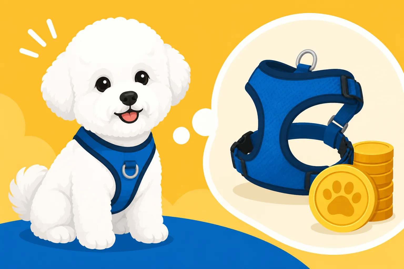 What a Harness for a Bichon Frise Costs