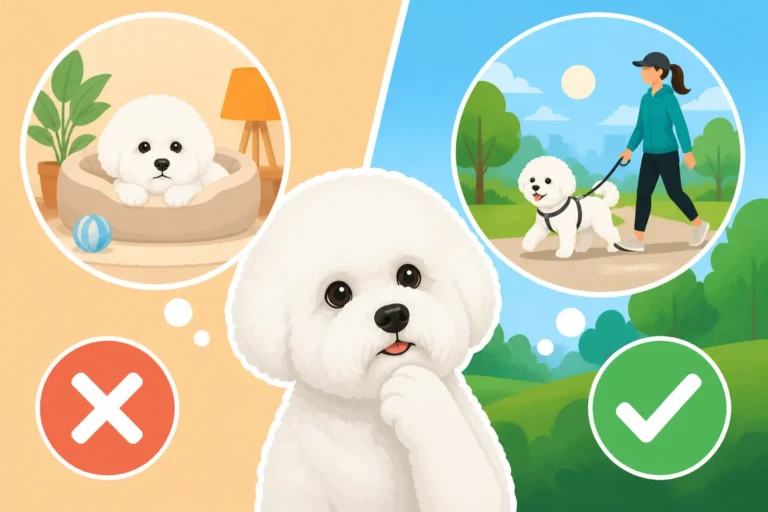 Whether a Bichon Frise Needs a Dog Walker