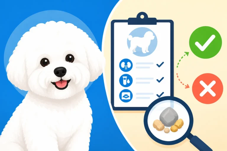 Whether a Bichon Frise Breeder Screens for Stones