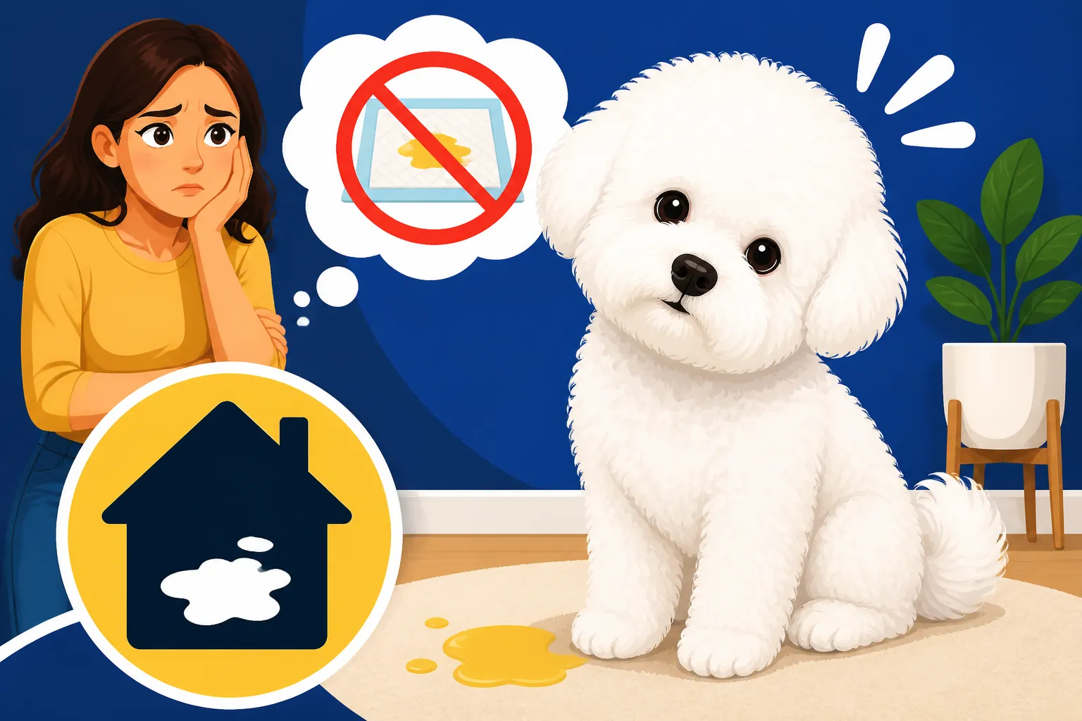 Why a Bichon Frise Is Famously Hard to Housetrain