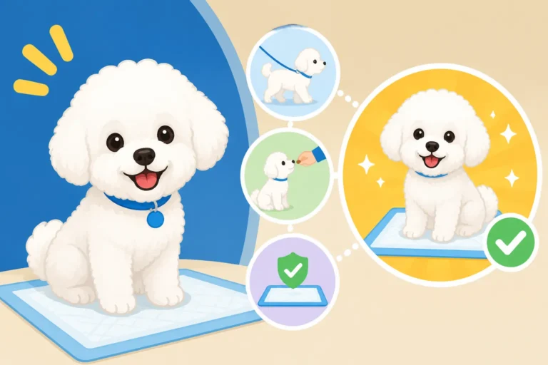 The Toilet Routine That Finally Works on a Bichon Frise