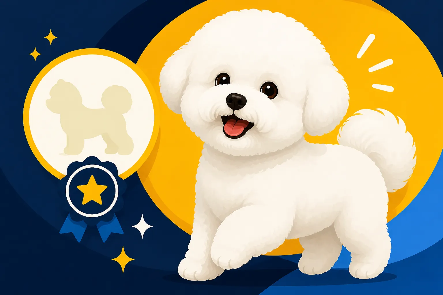 The Merry Temperament the Bichon Frise Standard Demands