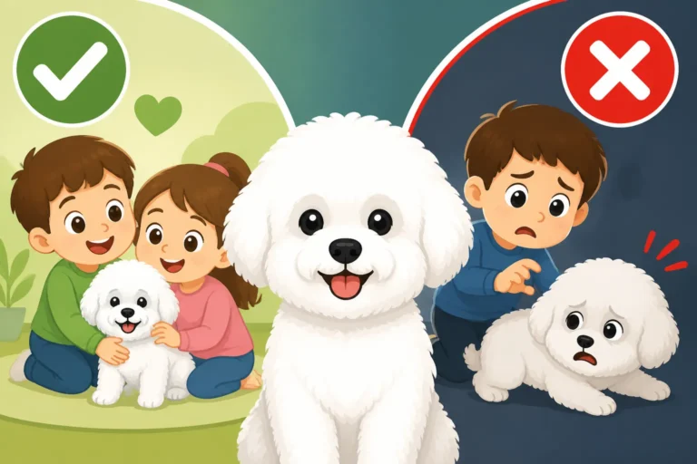Whether a Bichon Frise Is Fragile Around Children