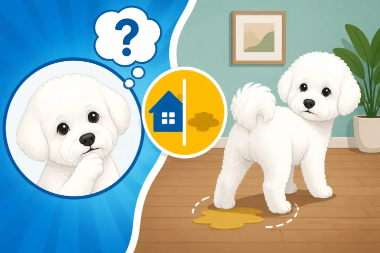 Whether a Male Bichon Frise Marks Indoors