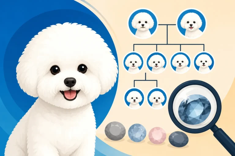 Whether a Bichon Frise Breeder Tracks Stone History in the Line