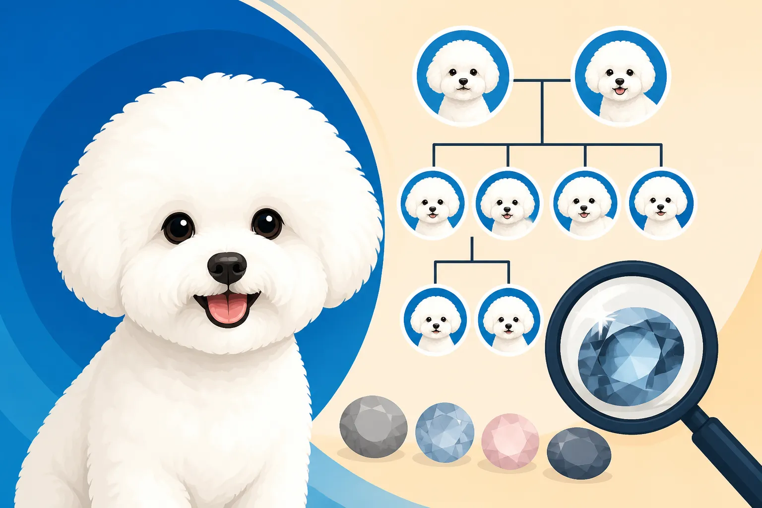 Whether a Bichon Frise Breeder Tracks Stone History in the Line