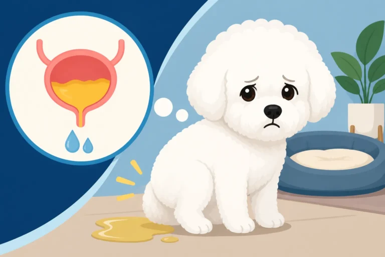 Whether an Old Bichon Frise Loses Bladder Control