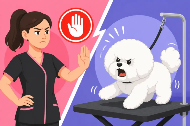 Whether a Groomer Refuses a Difficult Bichon Frise