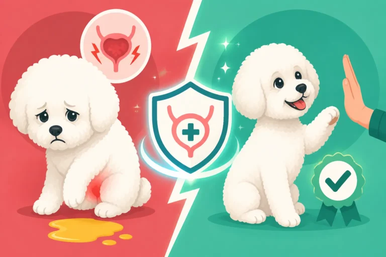 Whether a Urinary Infection Undoes a Bichon Frise's Training