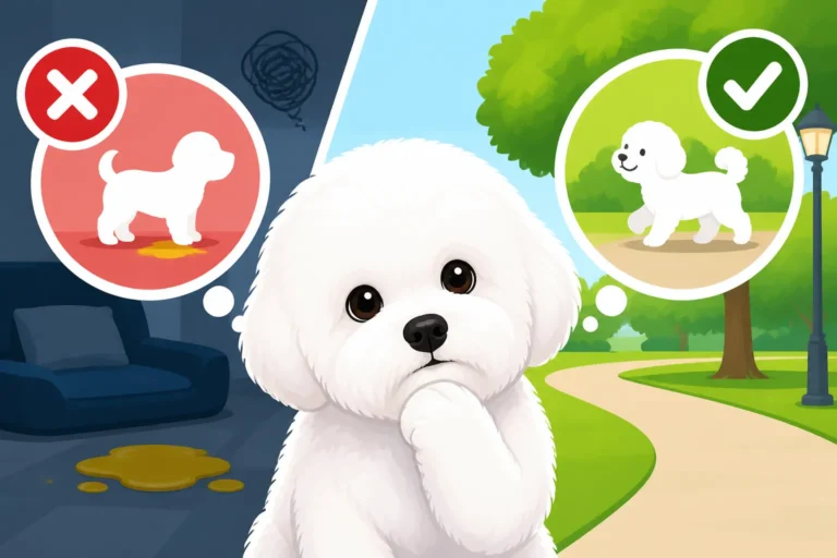Whether a Bichon Frise Should Be Taken Out Hourly