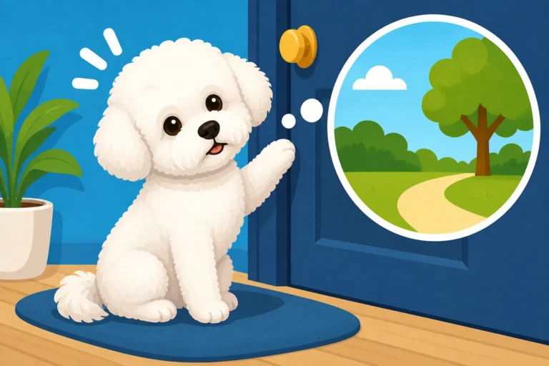 Whether a Bichon Frise Signals When It Needs Out
