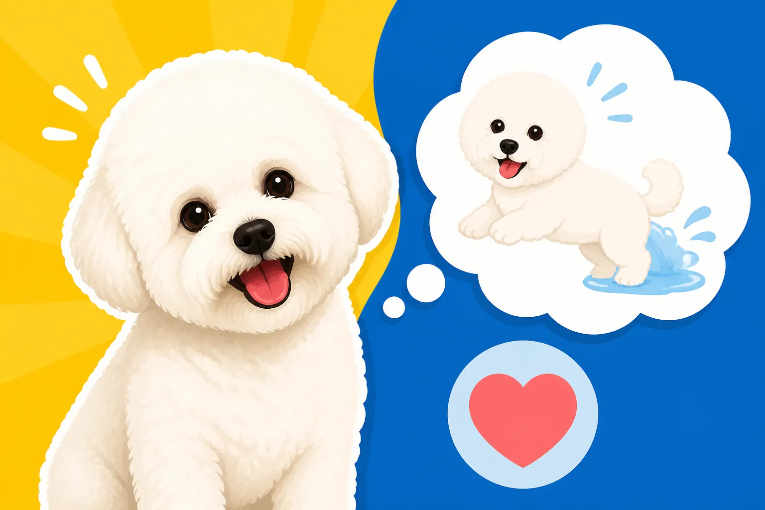 Whether a Bichon Frise Has Excitement Wetting