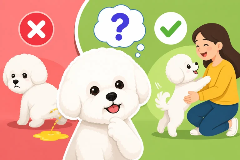 Whether a Bichon Frise Toilets When Greeting People