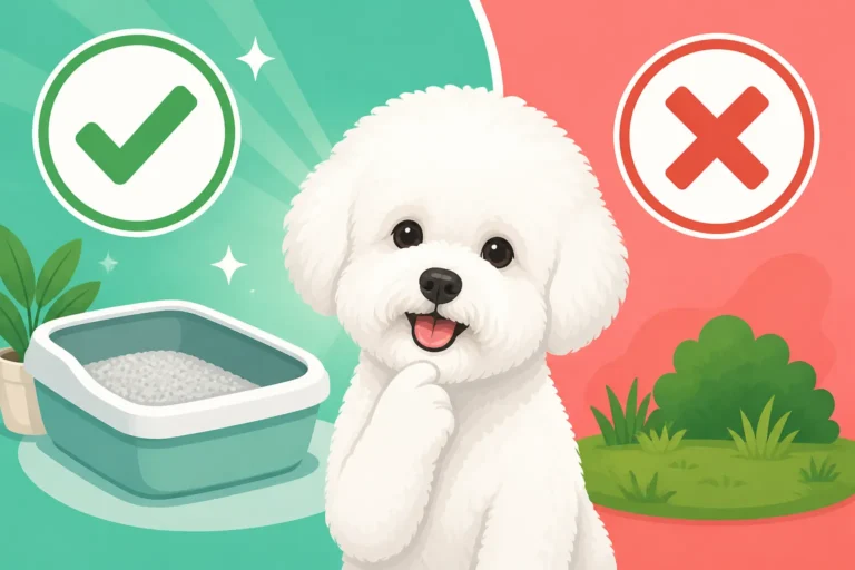 Whether a Litter Box Works for a Bichon Frise