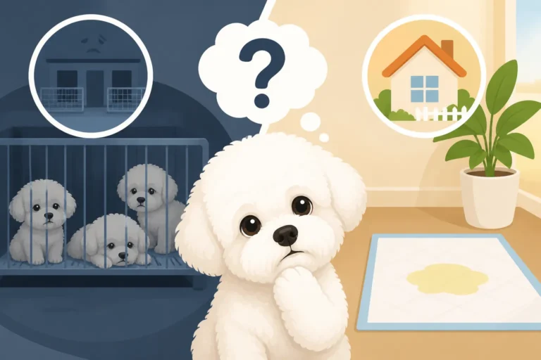 Whether a Mill Bred Bichon Frise Never House Trains