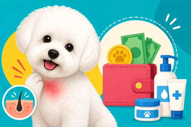 What Treating a Bichon Frise's Skin Costs Every Year