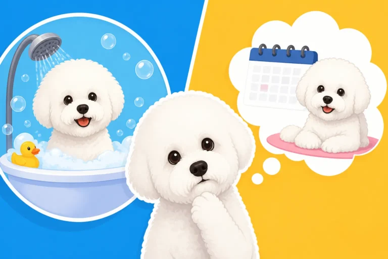 Whether a Bichon Frise Lets You Bathe It Weekly
