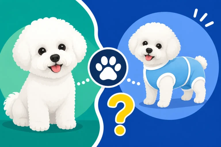 Whether a Bichon Frise Wears a Recovery Suit