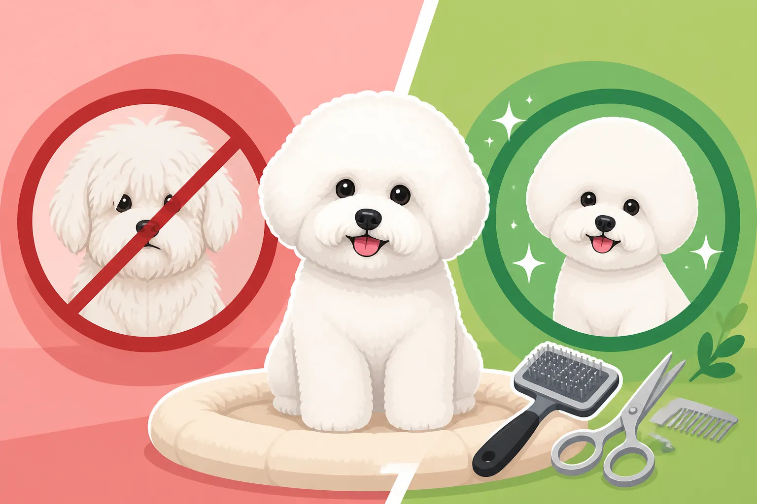 Whether a Bichon Frise Should Be Groomed Before Twelve Weeks