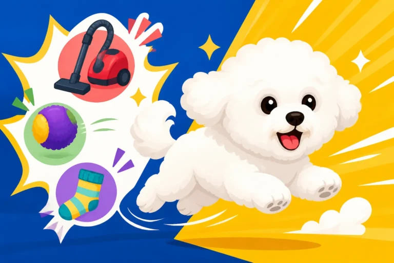 What Sets Off a Bichon Frise's Zoomies