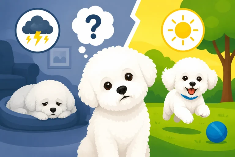 Whether the Blitz Means a Bichon Frise Is Under Exercised
