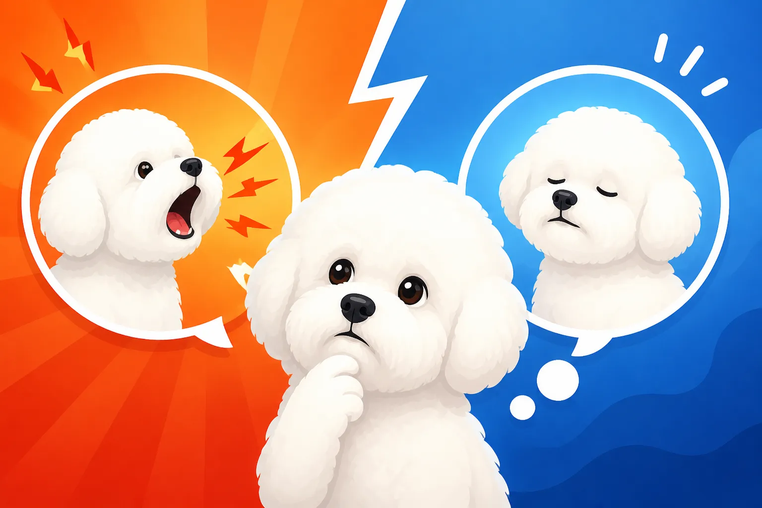 Whether a Bichon Frise Is a Yappy Breed