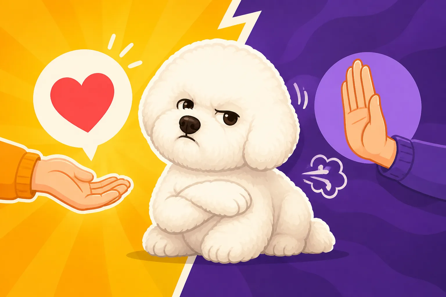 Whether a Bichon Frise Is Stubborn