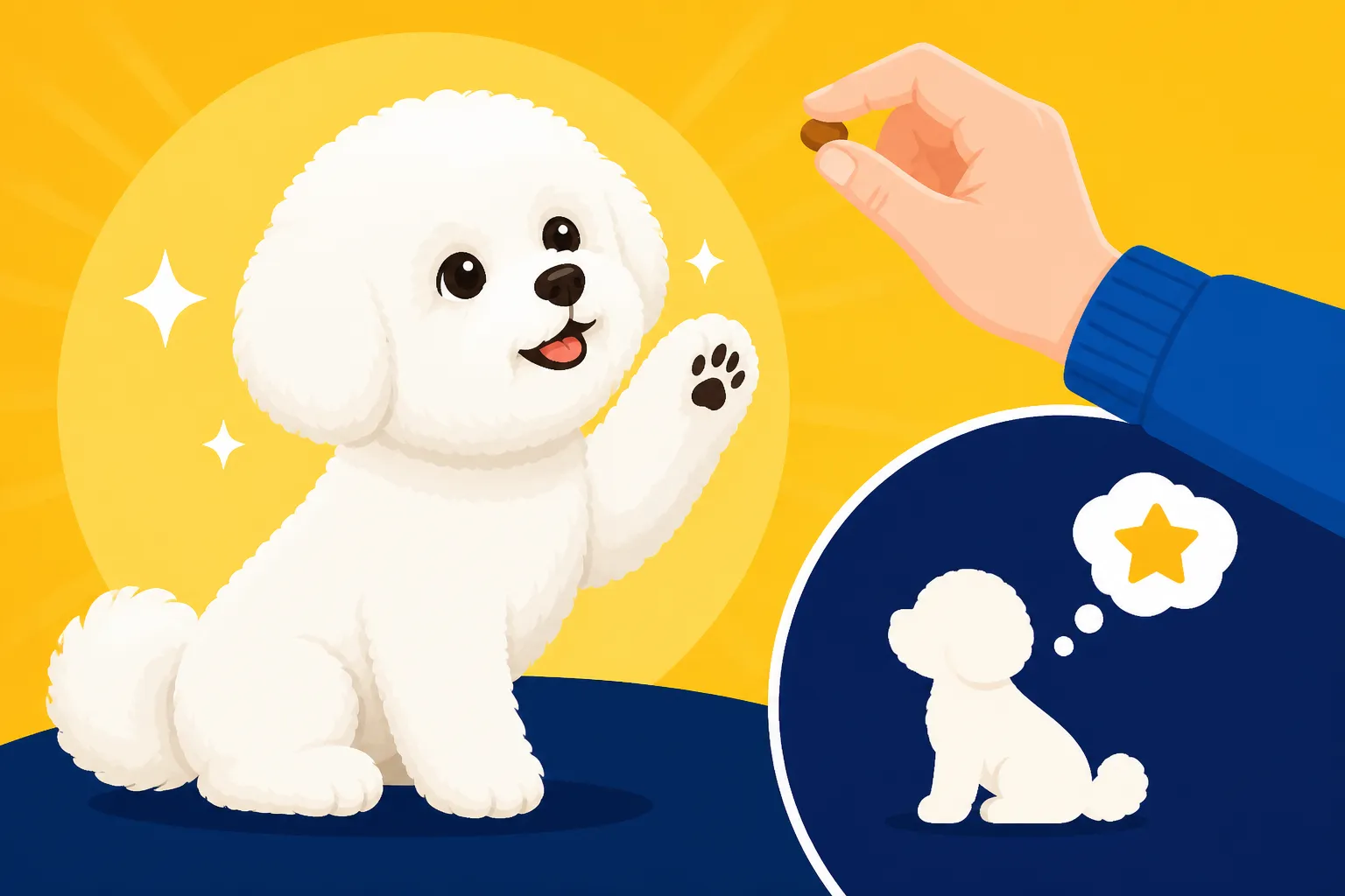 Whether a Bichon Frise Learns Tricks