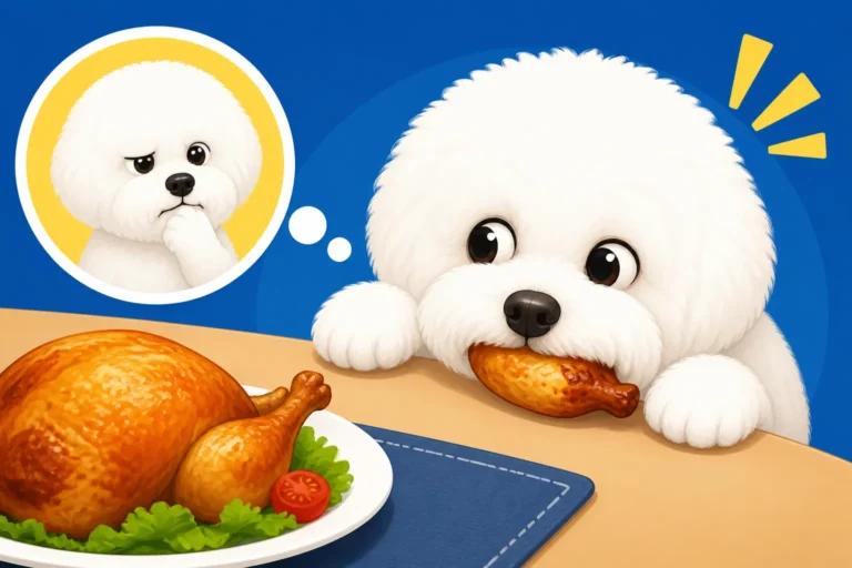 Whether a Bichon Frise Steals Food