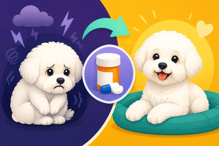 Whether Medication Helps an Anxious Bichon Frise