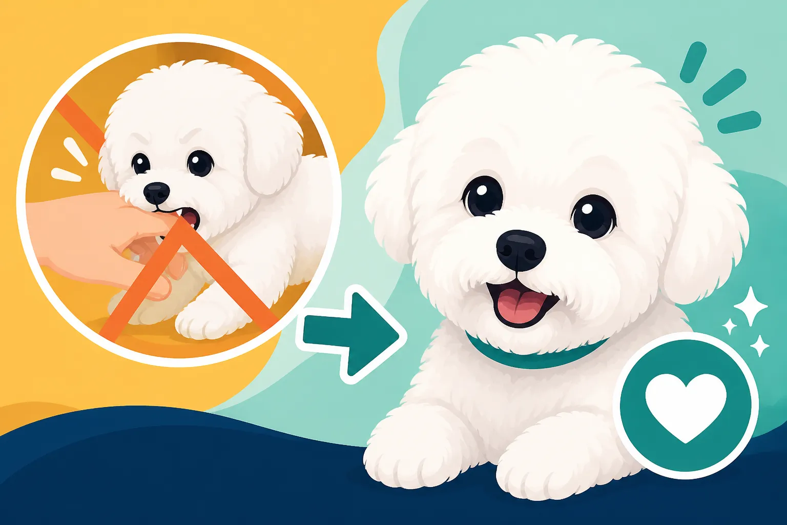 The Age a Bichon Frise Puppy Stops Biting